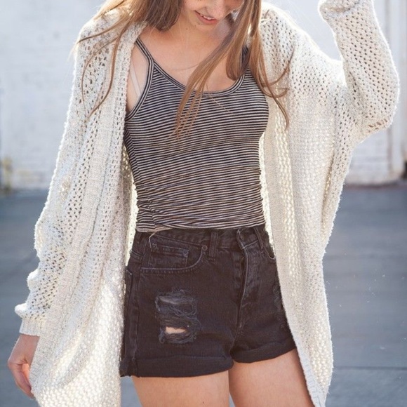 Brandy Melville Sweaters - Brandy Melville Moselle Cream Cardigan